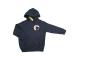 Preview: 3x Hoodie Gr. 110 - 152 dunkelblau Kaputze Tasche Schulpullover Privatschule