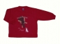 Preview: Sweatshirt Gr. 86 Trigema rot mit Pferd