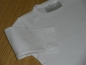Preview: Langarmshirt Gr. 56/62 weiß einfarbig * Zwillinge *