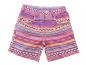 Preview: schicke Sommerhose Gr. 128 H&M pink/gelb/lila bunt gemustert