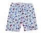 Preview: Radlerhose kurz Gr. 140 Aldi hellblau mit Blumen