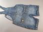 Preview: Jeanslatzshort Gr. 86 blau mit Krokodil