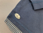 Preview: Langarmshirt Gr. 140 s.Oliver dunkelblau /kariert 2 Lagenlook