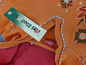 Preview: Kaputzensweatshirt Gr. 122/128 s.Oliver orange Stickerei & Bauchtasche