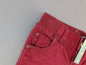 Preview: Jeanshose Gr. 92/98 H&M rot Strickbund