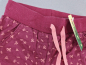 Preview: Thermohose Gr. 80/86 Topomini bordeaux Strickbund Blümchen