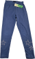 Preview: Leggins Gr. 98/104 dunkelblau mit Sternchen Strasssteinchen