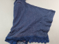 Preview: kuschelweicher Poncho Gr. 98 Topolino dunkelblau/flieder Strick