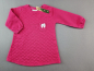 Preview: Steppshirt Gr. 74/80 pink langarm mit Schleife