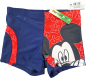 Preview: Badehose Gr. 140 Disney Mickey Mouse blau/rot