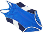 Preview: Badeanzug Gr. 122 royalblau/weiß