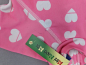 Preview: Badeanzug/Strandanzug Gr. 80/86 rosa mit weißen Herzen