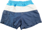 Preview: Badeshort Gr. 128 blau/hellgrau