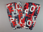 Preview: Badeshort Gr. 44/46 speedo rot/schwarz/weiss