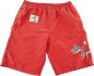 Preview: Badeshorts Gr. 146 Jako-o rot mit Krabbe und Schwimmzeichenaufnäher