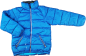 Preview: wattierter Anorak Gr. 134 H&M blau gemustert