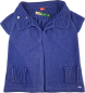 Preview: Bolerostrickjacke Gr. 164 s.Oliver blau/lila kurzarm dick gestrickt