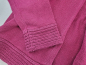 Preview: Strickjacke Gr. 152 Vertbaudet bordeaux Bolero langarm