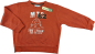 Preview: Sweatshirt Gr. 116 Tom Taylor orange/braun mit Yeti