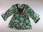 Preview: schicke Langarmbluse Gr. 48/50 NKD braun/grün/türkis Blumen