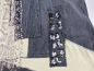 Preview: schickes Stretchshirt Gr. 48 Via Appia langarm schwarz/oliv raffiniert