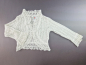 Preview: schickes Strickjäckchen Gr. 152/158 H&M Bolero langarm Spitze