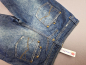 Preview: Jeans lang Gr. 158/164 ONE blau used-Look