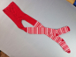 Preview: Ringelstrumpfhose Gr. 158 TCM rot/rosa – Zwillinge