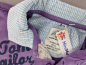Preview: Karohemd mit Pullover Gr. 116/122 Tom Taylor lila/hellblau 2 Lagen