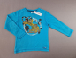Preview: Langarmshirt Gr. 122 s.Oliver hellblau mit Bagger