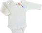 Preview: Langarmbody Gr. 74 Aldi weiß *Zwillinge*