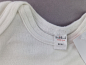 Preview: Langarmbody Gr. 74 Aldi weiß *Zwillinge*