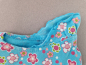 Preview: Sommerspieler Gr. 74 Liegelind hellblau mit Blumen