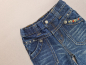 Preview: Jeanshose Gr. 122 Tik Tak dunkelblau lang mit Stickerei