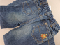 Preview: Jeanshose Gr. 122 Tik Tak dunkelblau lang mit Stickerei