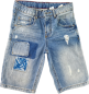 Preview: kurze Jeans Gr. 128 Za DNM DEPT used look – cool
