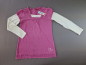 Preview: Langarmshirt Gr. 128 s.Oliver rosa/weiß Bluse 2 Lagenlook