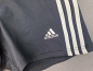 Preview: kurze Sporthose Gr. 140 Adidas schwarz/weiß
