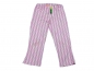 Preview: ¾ Hose Gr. 152/158 K&L Ruppert Stretch gestreift pink/gelb