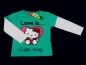 Preview: Langarmshirt Gr. 86/92 Hello Kitty grün