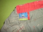 Preview: Sommerjeans Gr. 74/80 Topolino oliv mit Blumenstickerei