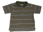 Preview: Ringelshirt Gr. 74/80 Bob der Bär oliv Poloshirt