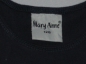 Preview: T-Shirt Gr.  110/116 Mary Anne blau ärmellos * Zwillinge *