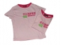 Preview: T-Shirt Gr. 110 Aldi rosa mit Aufrduck * Zwillinge *