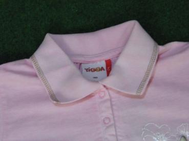 Poloshirt Gr. 110/116 Yigga mit Farbübergang und Schmetterling