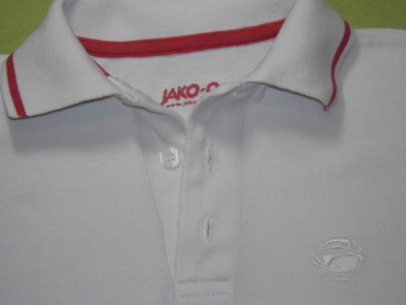 Poloshirt Gr. 92/98 Jako-o weiß