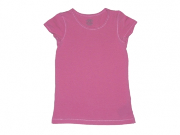 Stretchshirt Gr. 110/116 H&M rosa uni Bio