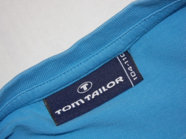 T-Shirt Gr. 104 Tom Taylor hellblau mit Schriftzug