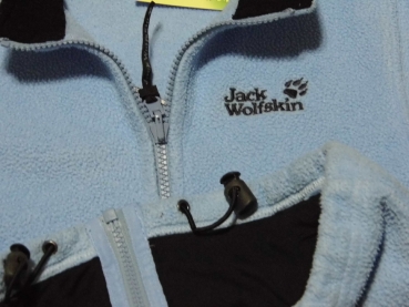 Fleecejacke Gr. 104 Jack Wolfskin hellblau