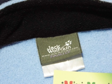 Fleecejacke Gr. 104 Jack Wolfskin hellblau